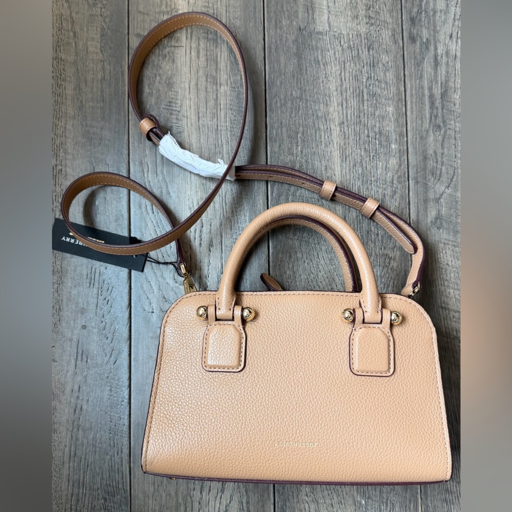 Strathberry Tan Crossbody Bag NWT 685$ - Picture 10 of 17